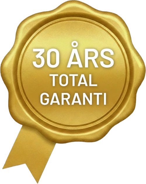 30 års total garanti
