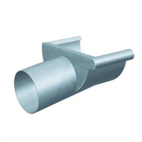 Endebund m/tud venstre halvrund, valsblank - 280x0,7 mm